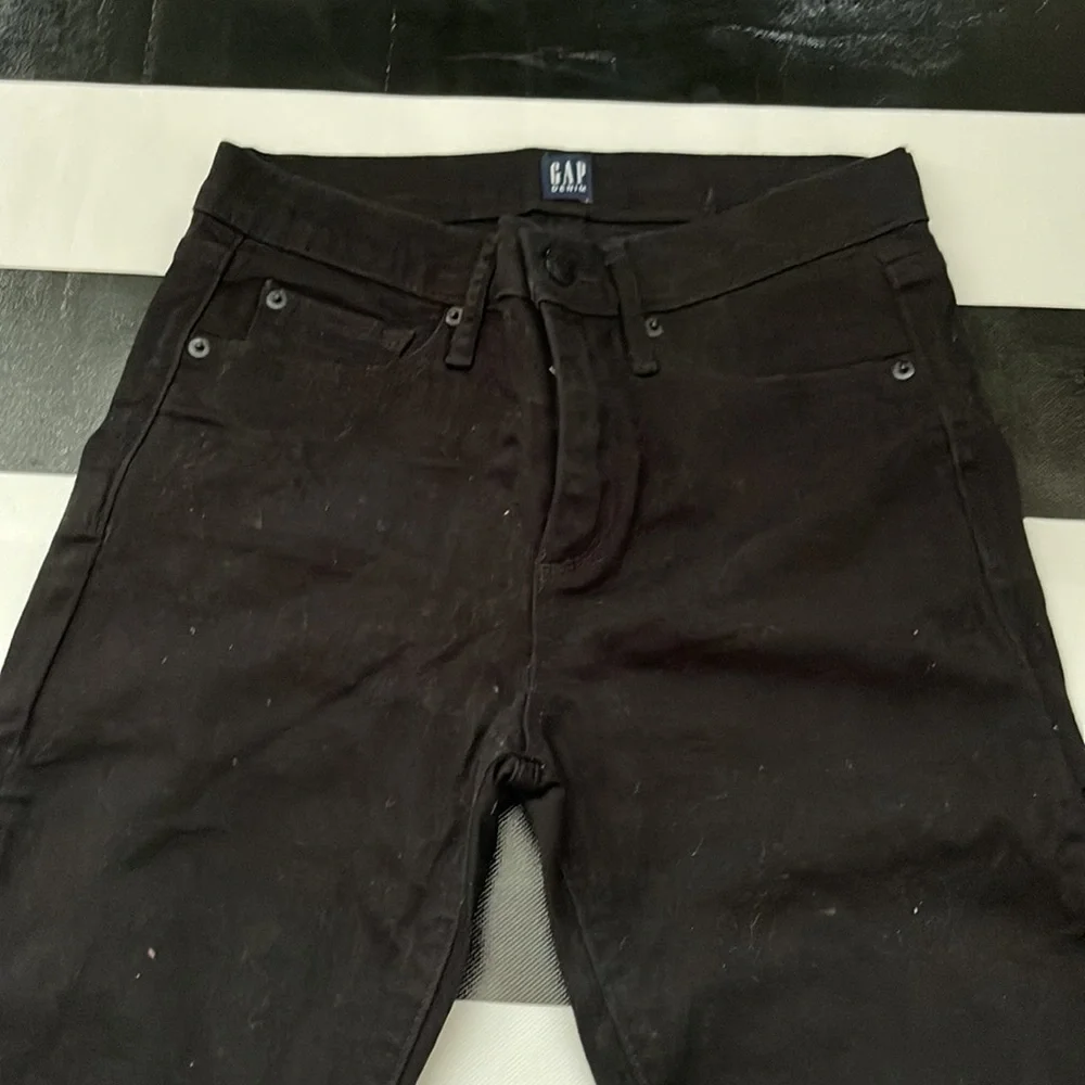 DEEP BLACK SKINNY JEAN
